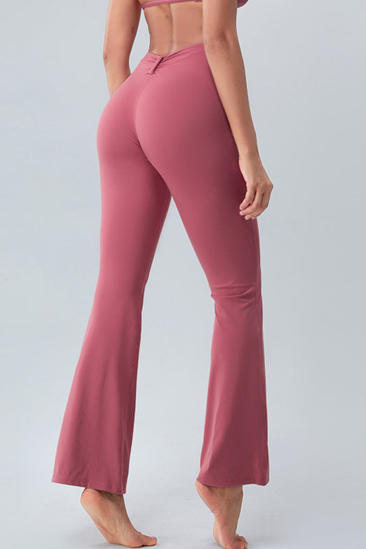 Ruched High Waist Active Pants